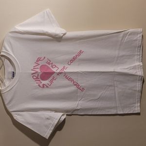 Breast Cancer Awareness Tee Shirt (NWOT)